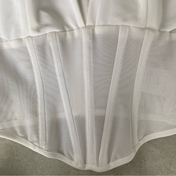 VIKTORIA & WOODS SIGMA MESH BUSTIER TOP - Picture 8 of 10